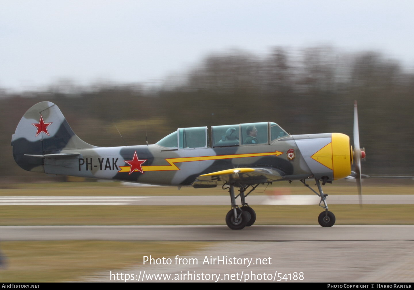 Aircraft Photo of PH-YAK | Yakovlev Yak-52 | Russia - Air Force | AirHistory.net #54188