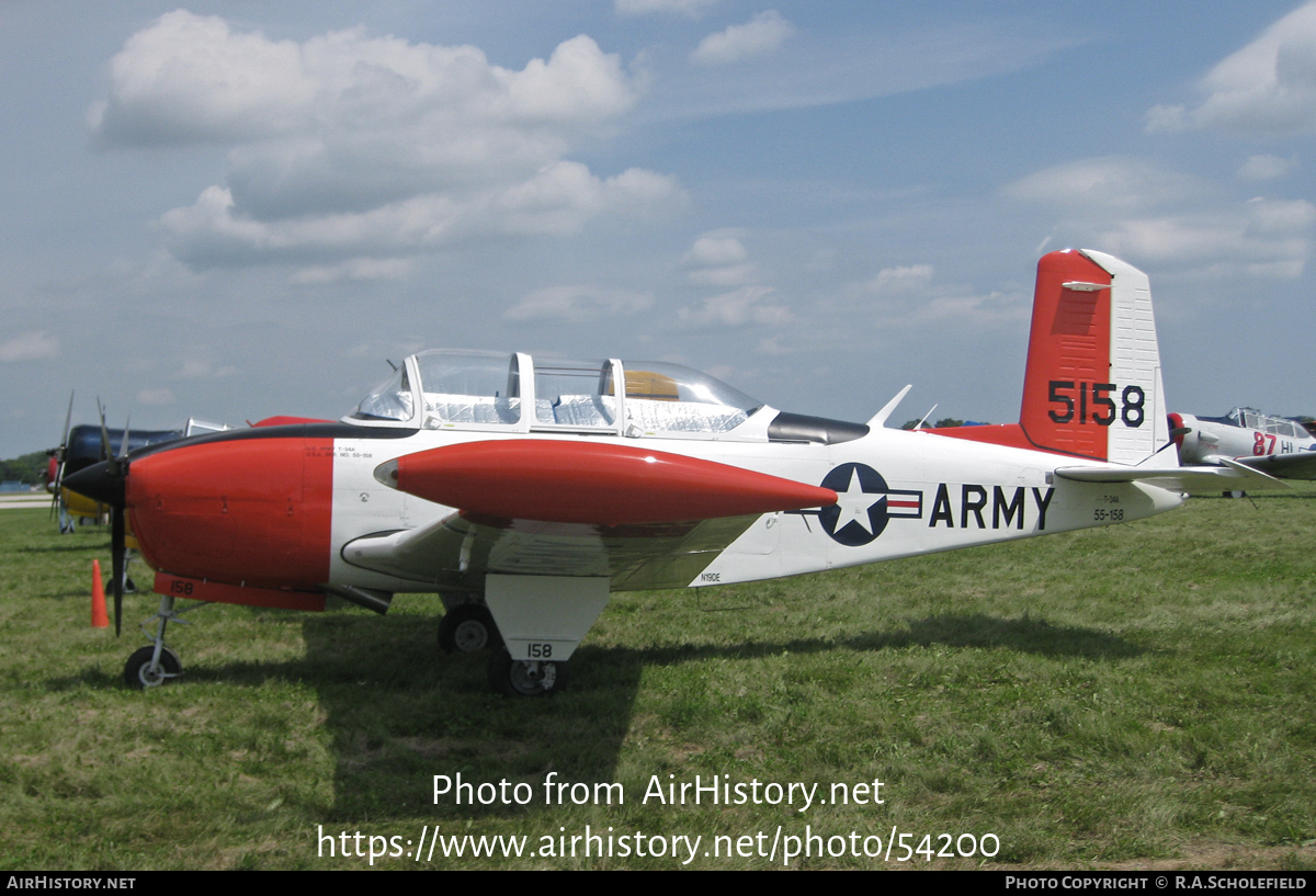 Aircraft Photo of N19DE | Beech T-34A Mentor | USA - Army | AirHistory.net #54200