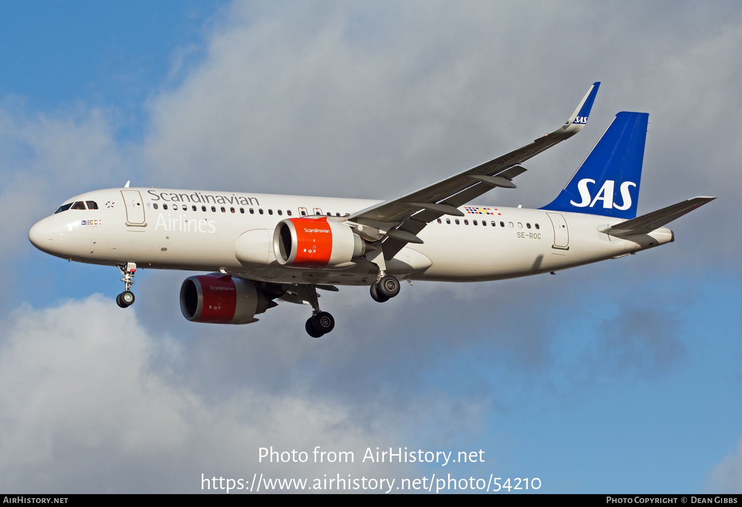 Aircraft Photo of SE-ROC | Airbus A320-251N | Scandinavian Airlines - SAS | AirHistory.net #54210