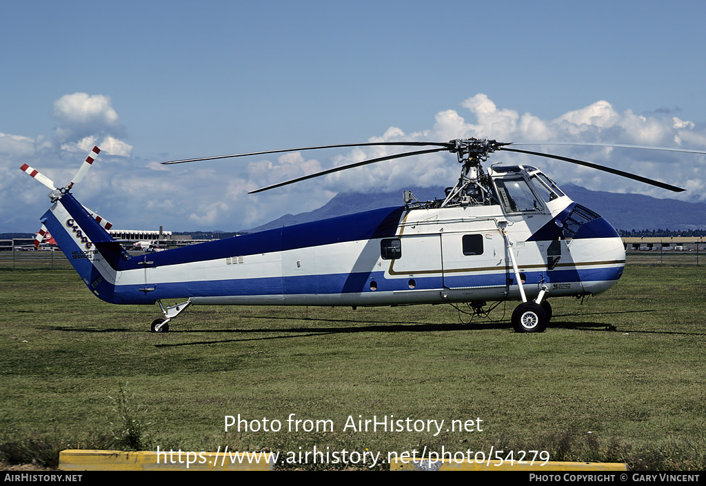 Aircraft Photo of N8292 | Sikorsky S-58J | Crane Helicopter Services | AirHistory.net #54279