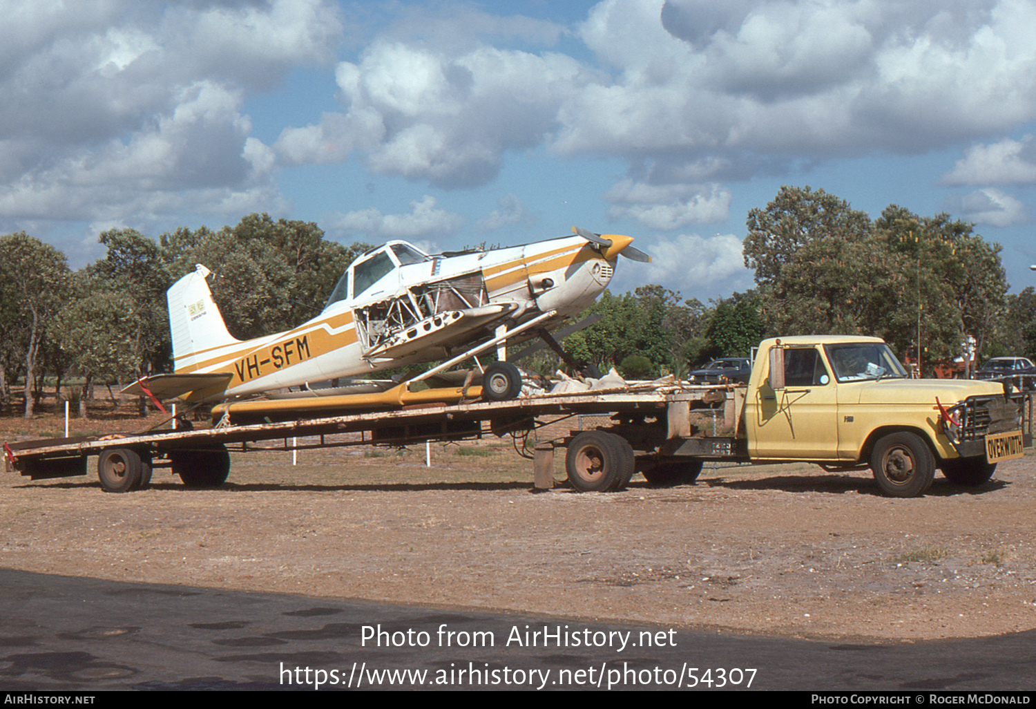 Aircraft Photo of VH-SFM | Cessna A188B AgWagon | AirHistory.net #54307