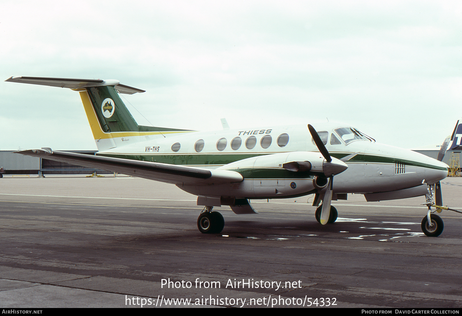 Aircraft Photo of VH-THS | Beech 200 Super King Air | Thiess Contractors | AirHistory.net #54332