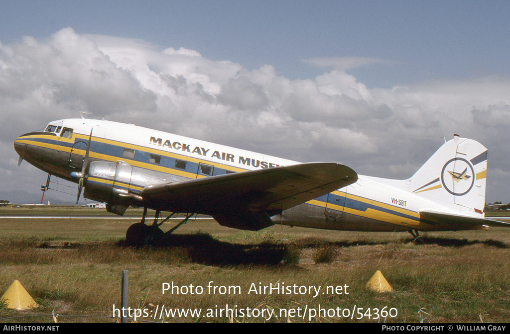 Aircraft Photo of VH-SBT | Douglas DC-3(C) | Mackay Air Museum | AirHistory.net #54360