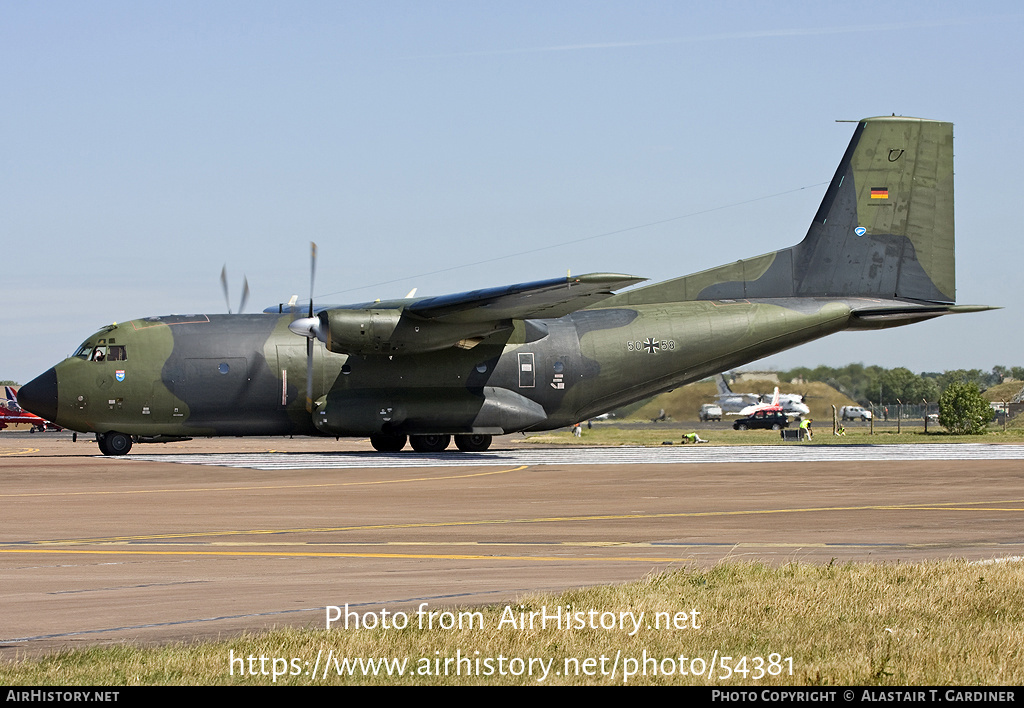 Aircraft Photo of 5058 | Transall C-160D | Germany - Air Force | AirHistory.net #54381