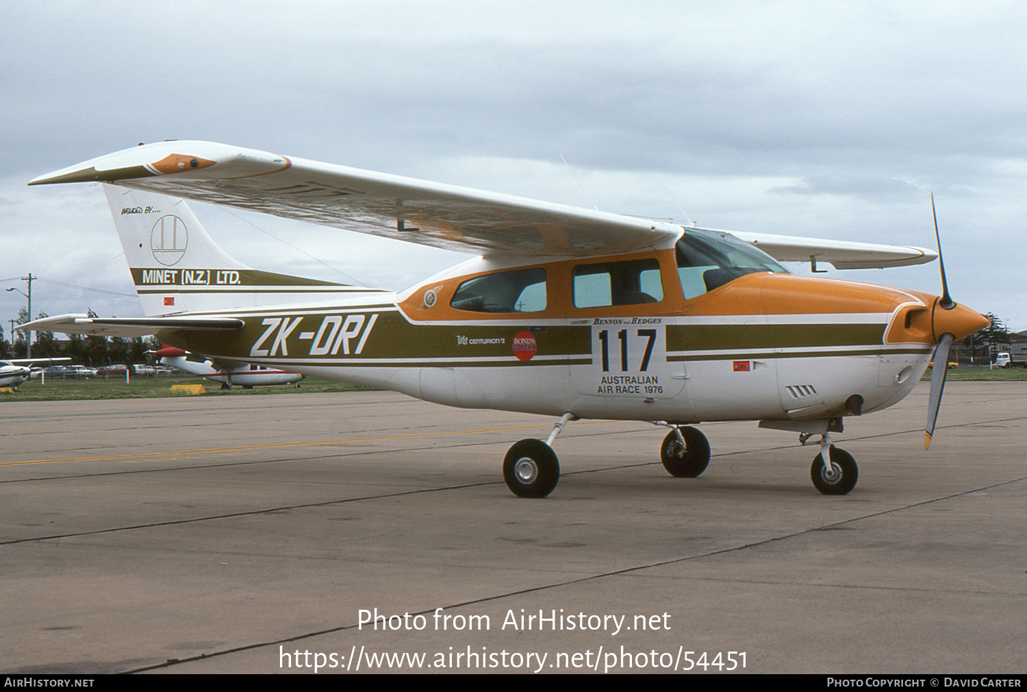 Aircraft Photo of ZK-DRI | Cessna 210L Centurion | Minet NZ | AirHistory.net #54451