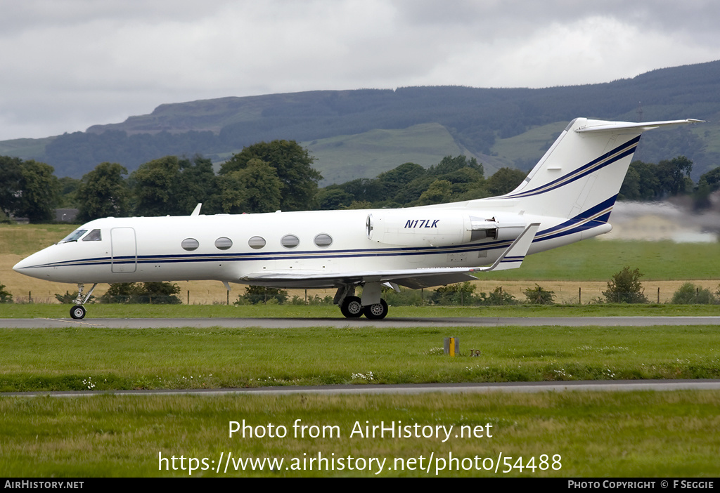 Aircraft Photo of N17LK | Gulfstream Aerospace G-1159A Gulfstream III | AirHistory.net #54488