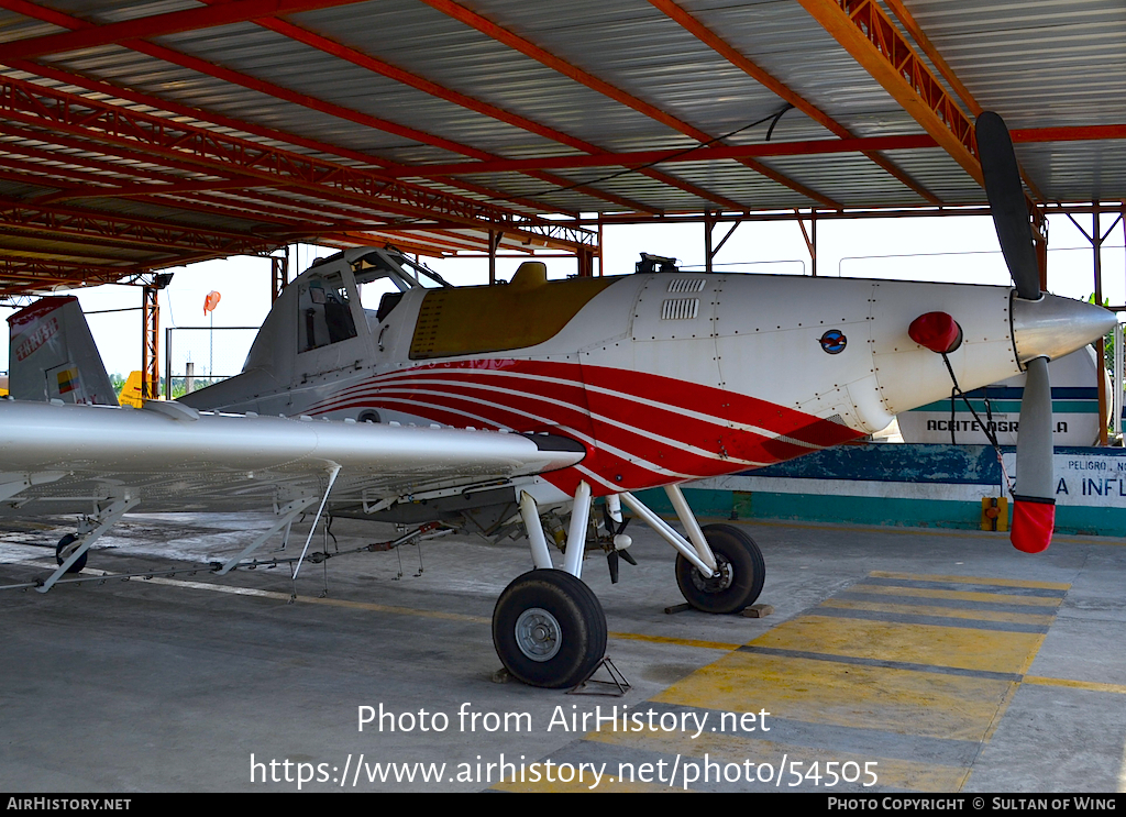 Aircraft Photo of HC-CLX | Thrush S2R-T34 Thrush 510P | Aerovic | AirHistory.net #54505