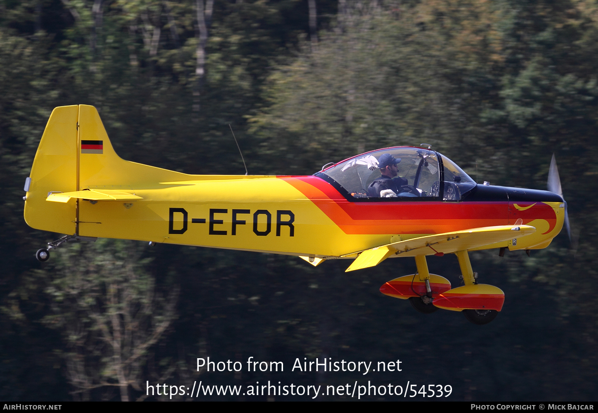 Aircraft Photo of D-EFOR | Binder CP-301S Smaragd | AirHistory.net #54539