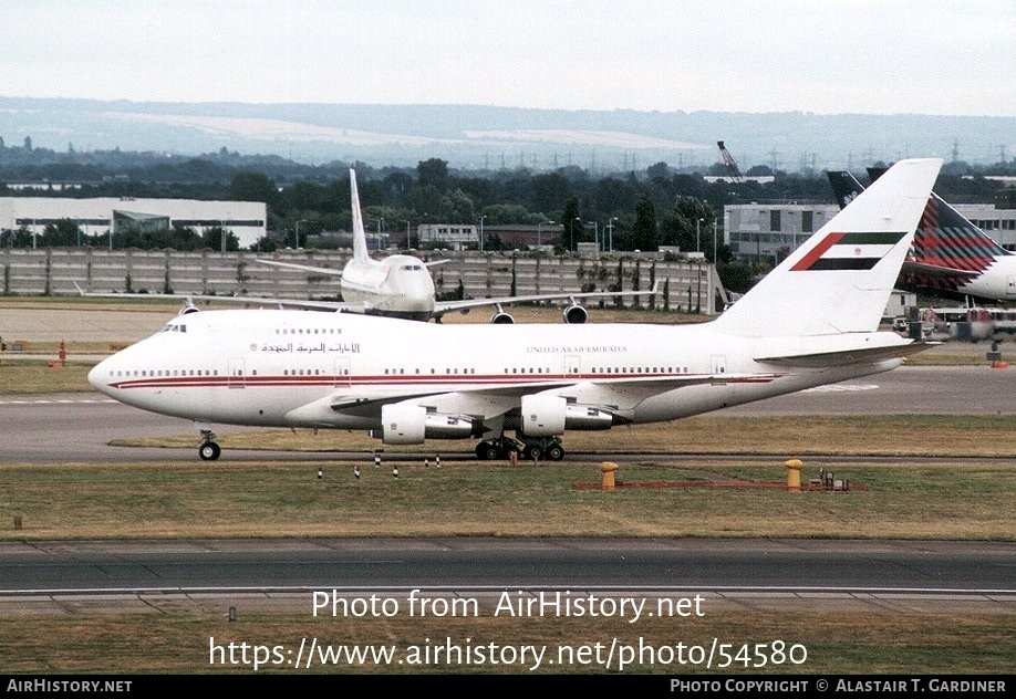 Aircraft Photo of A6-SMM | Boeing 747SP-31 | United Arab Emirates Government | AirHistory.net #54580