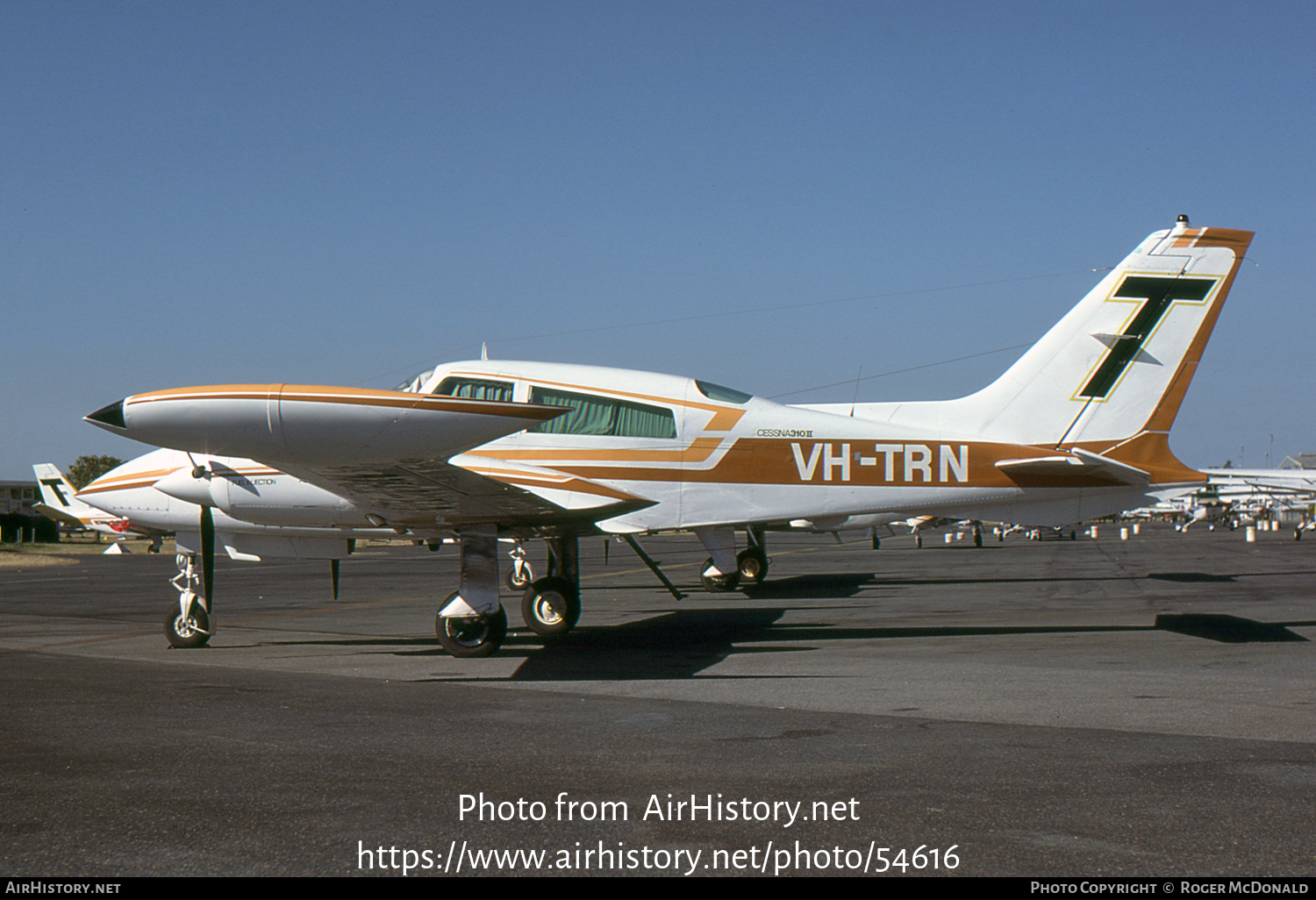 Aircraft Photo of VH-TRN | Cessna 310R | Trans West Airlines | AirHistory.net #54616