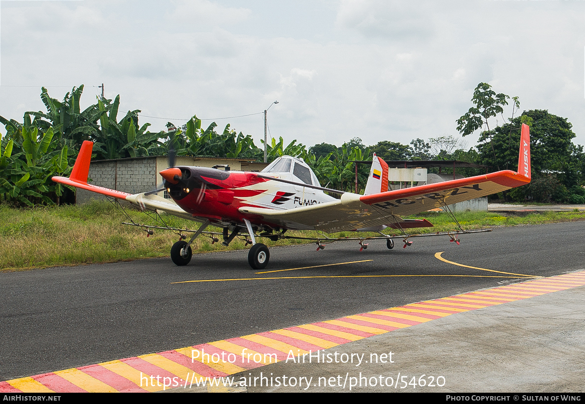 Aircraft Photo of HC-BZY | Cessna T188C Ag Husky | Fumicar | AirHistory.net #54620