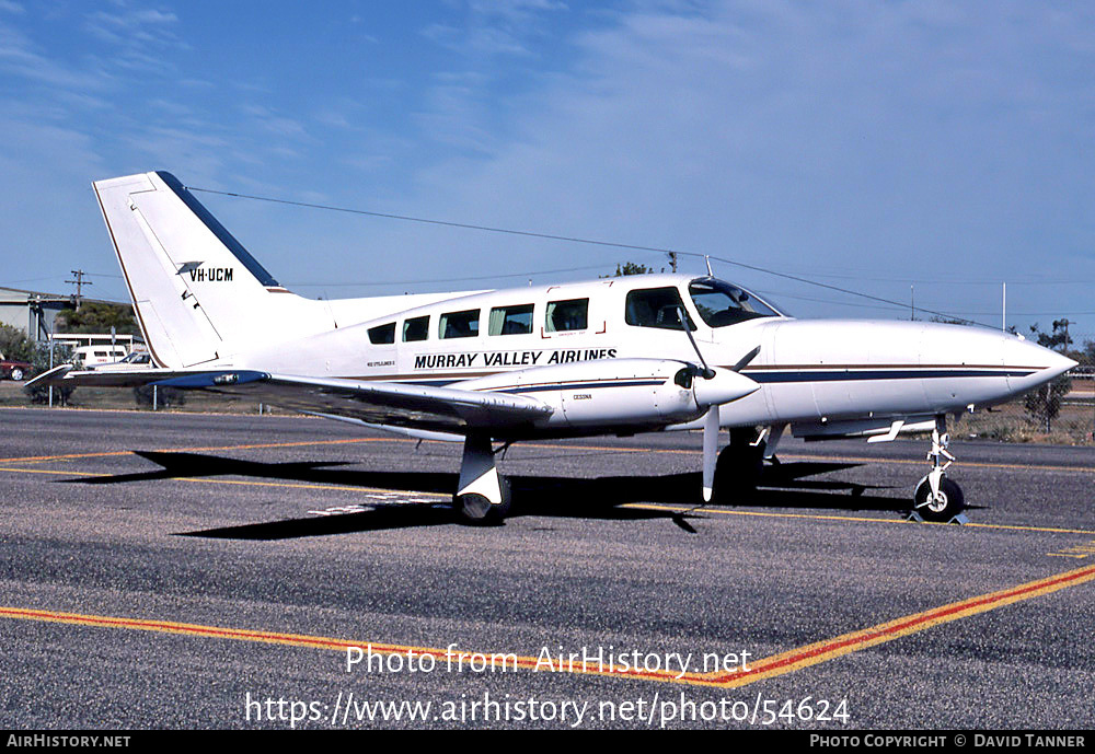 Aircraft Photo of VH-UCM | Cessna 402C Businessliner | Murray Valley Airlines - MVA | AirHistory.net #54624