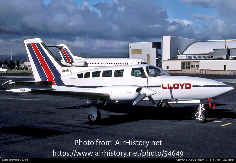 Aircraft Photo of VH-OAS | Cessna 402C | Lloyd Aviation | AirHistory.net #54649