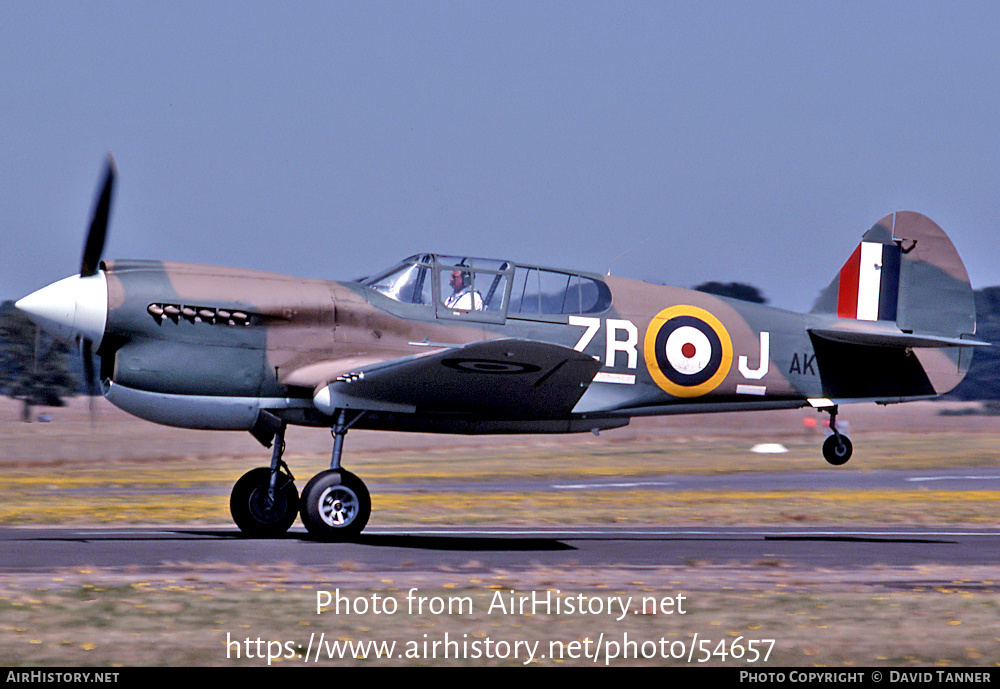 Aircraft Photo of VH-KTH / AK752 | Curtiss P-40E Kittyhawk | Canada - Air Force | AirHistory.net #54657