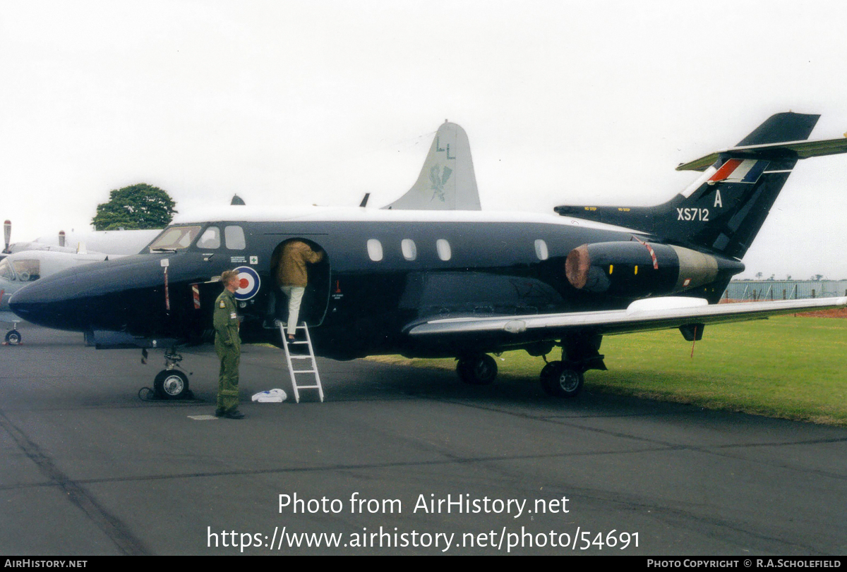 Aircraft Photo of XS712 | Hawker Siddeley HS-125-2 Dominie T1 | UK - Air Force | AirHistory.net #54691