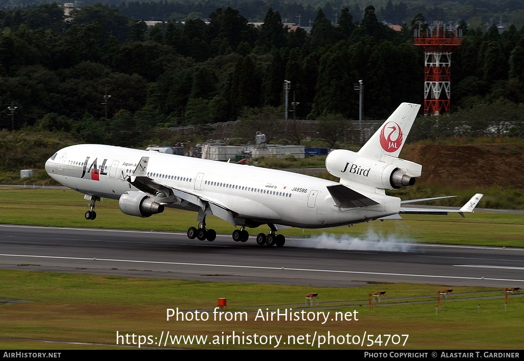 Aircraft Photo of JA8586 | McDonnell Douglas MD-11 | Japan Airlines - JAL | AirHistory.net #54707