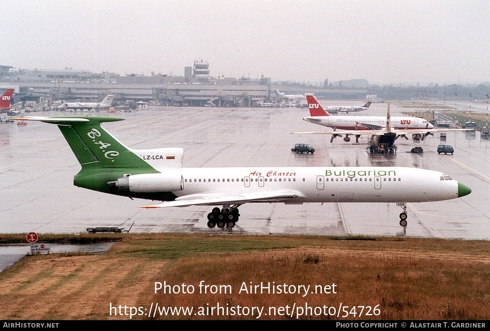 Aircraft Photo of LZ-LCA | Tupolev Tu-154M | Bulgarian Air Charter | AirHistory.net #54726