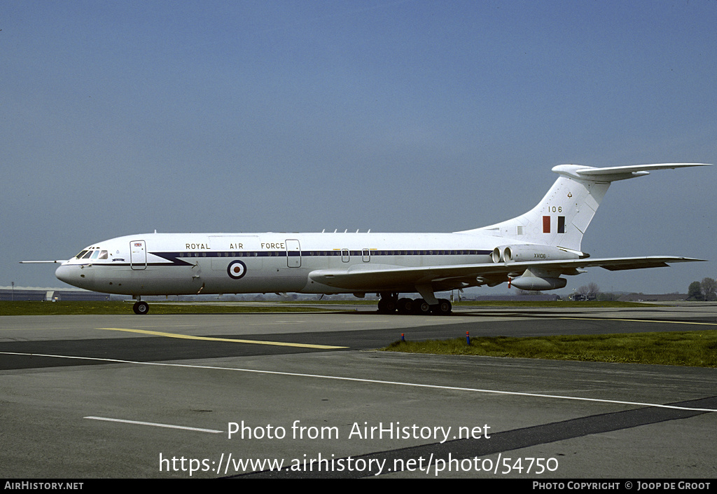 Aircraft Photo of XV106 | Vickers VC10 C.1K | UK - Air Force | AirHistory.net #54750