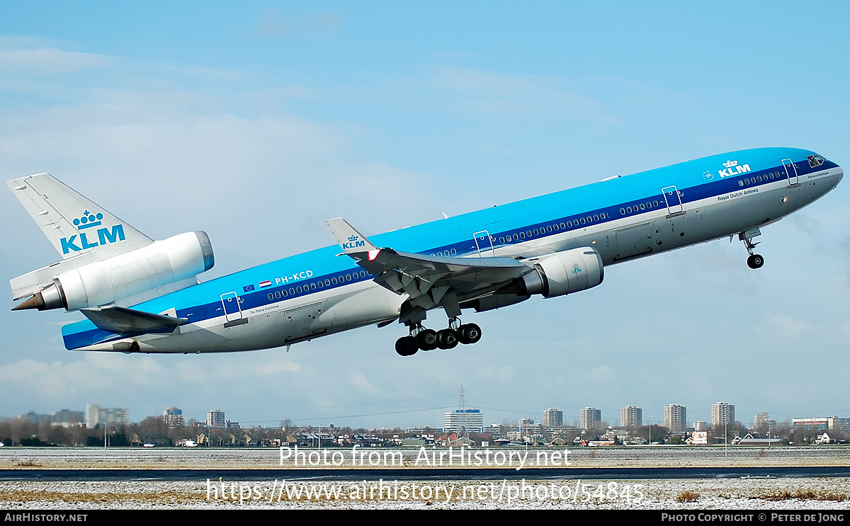 Aircraft Photo of PH-KCD | McDonnell Douglas MD-11 | KLM - Royal Dutch Airlines | AirHistory.net #54845