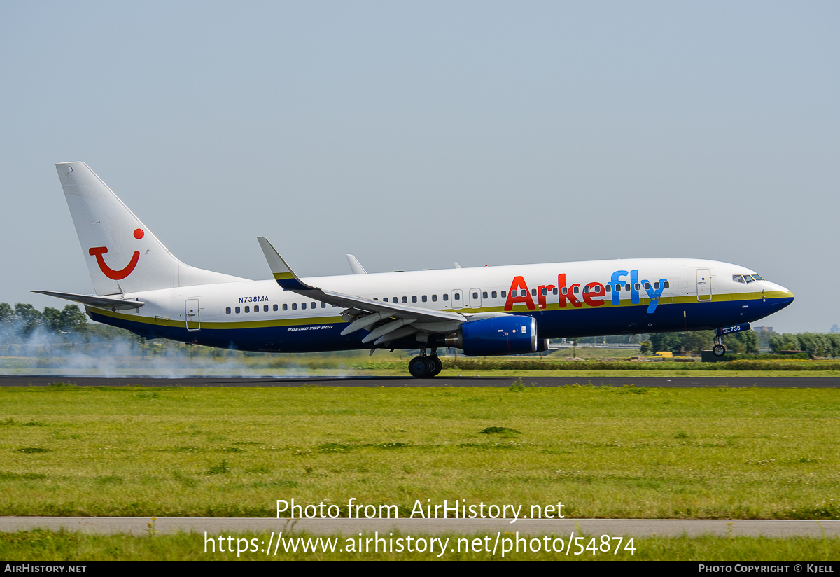 Aircraft Photo of N738MA | Boeing 737-8Q8 | ArkeFly | AirHistory.net #54874