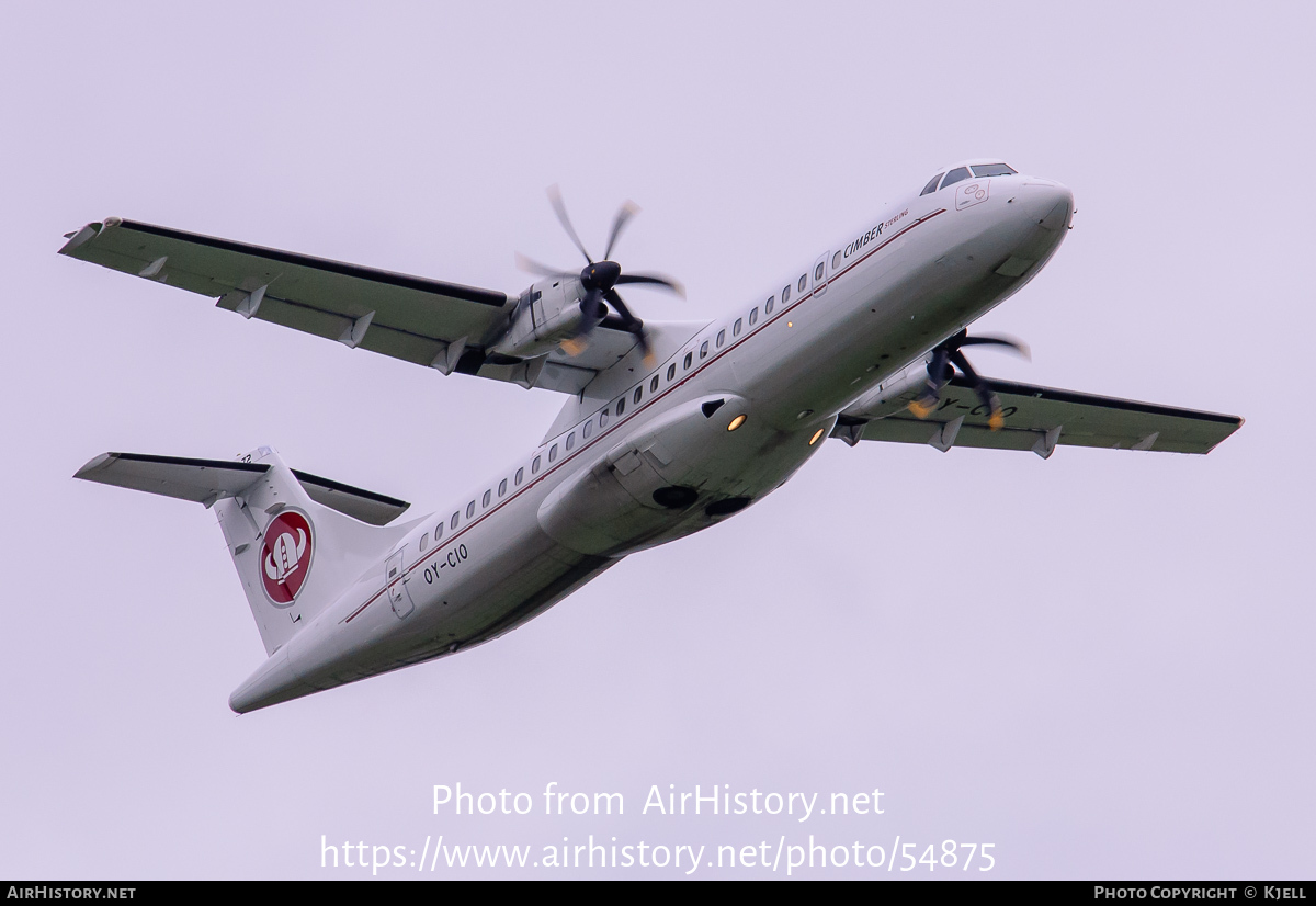 Aircraft Photo of OY-CIO | ATR ATR-72-500 (ATR-72-212A) | Cimber Sterling | AirHistory.net #54875