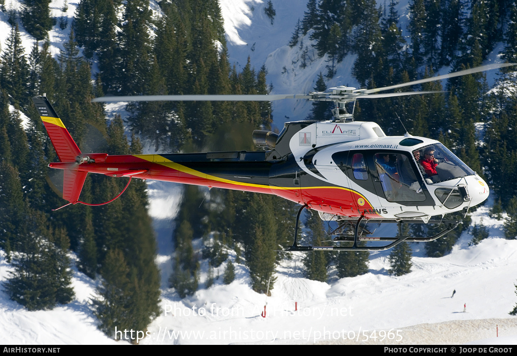 Aircraft Photo of I-AMVS | Eurocopter AS-350B-3 Ecureuil | Eli Mast | AirHistory.net #54965