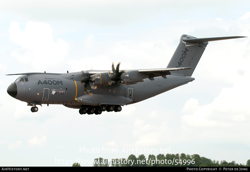 Aircraft Photo of F-WWMZ | Airbus A400M Atlas | Airbus | AirHistory.net #54996