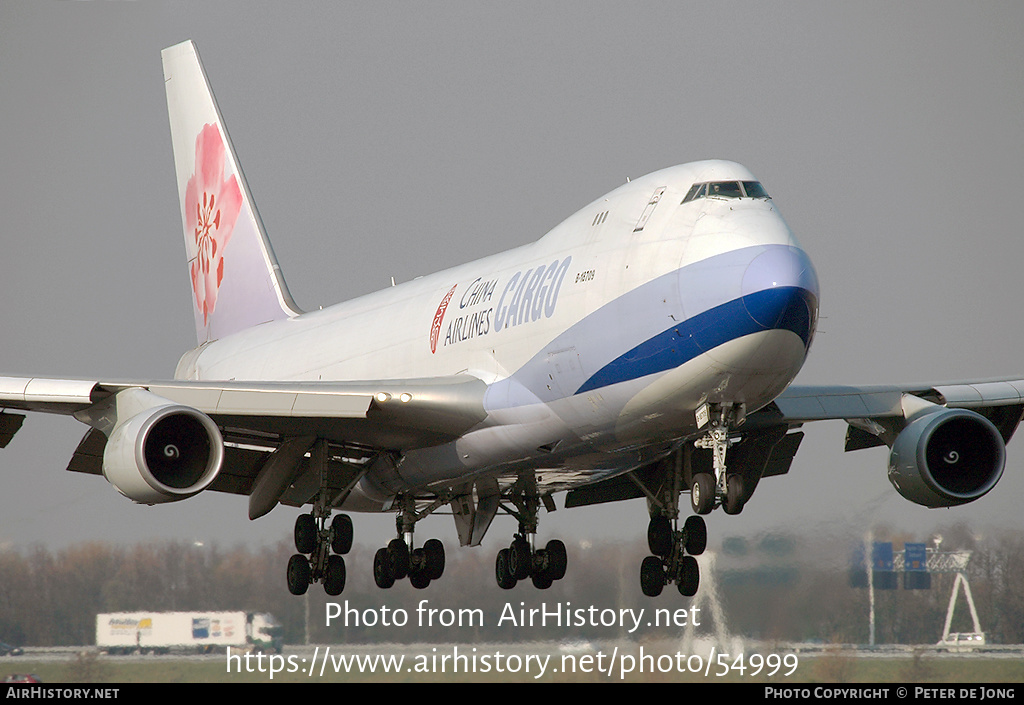 Aircraft Photo of B-18709 | Boeing 747-409F/SCD | China Airlines Cargo | AirHistory.net #54999