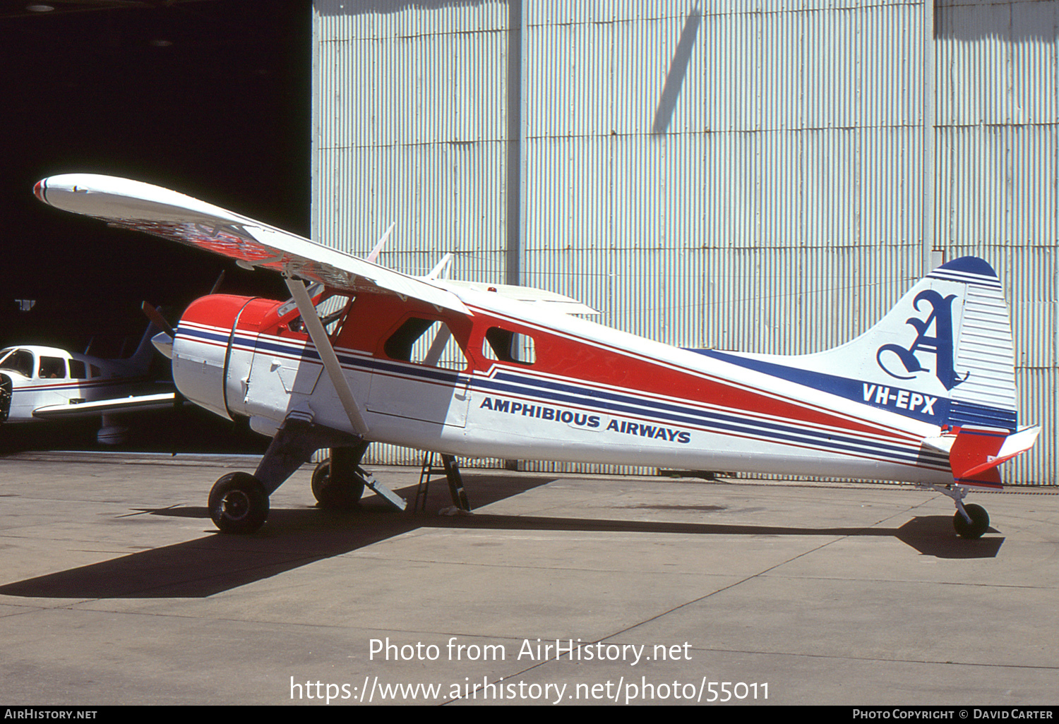 Aircraft Photo of VH-EPX | De Havilland Canada DHC-2 Beaver Mk1 | Amphibious Airways | AirHistory.net #55011