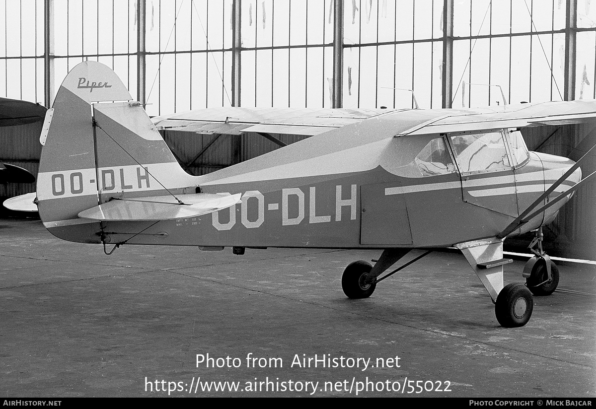 Aircraft Photo of OO-DLH | Piper PA-22-160 Tri-Pacer | AirHistory.net #55022