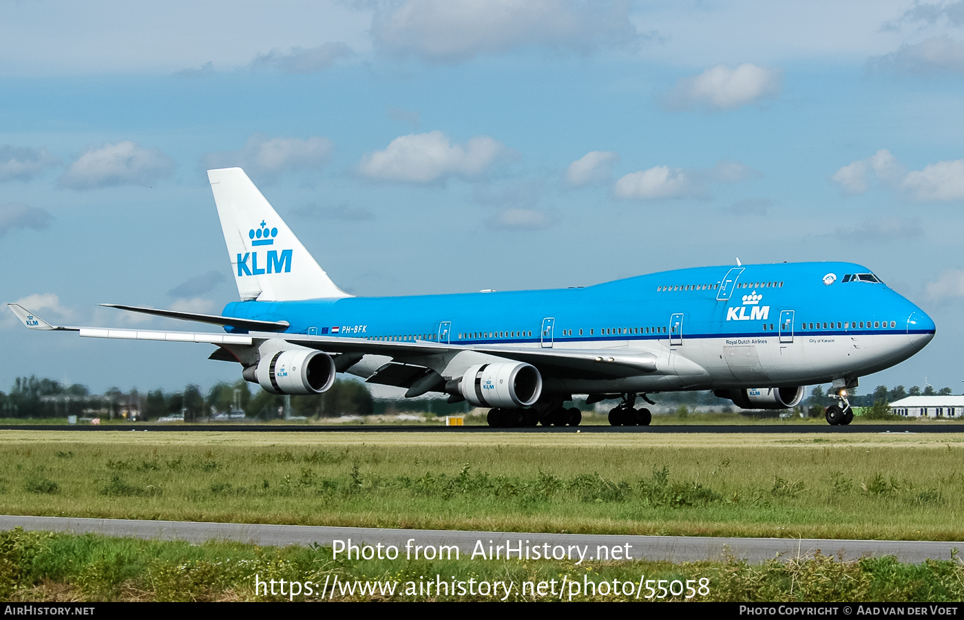 Aircraft Photo of PH-BFK | Boeing 747-406M | KLM - Royal Dutch Airlines | AirHistory.net #55058