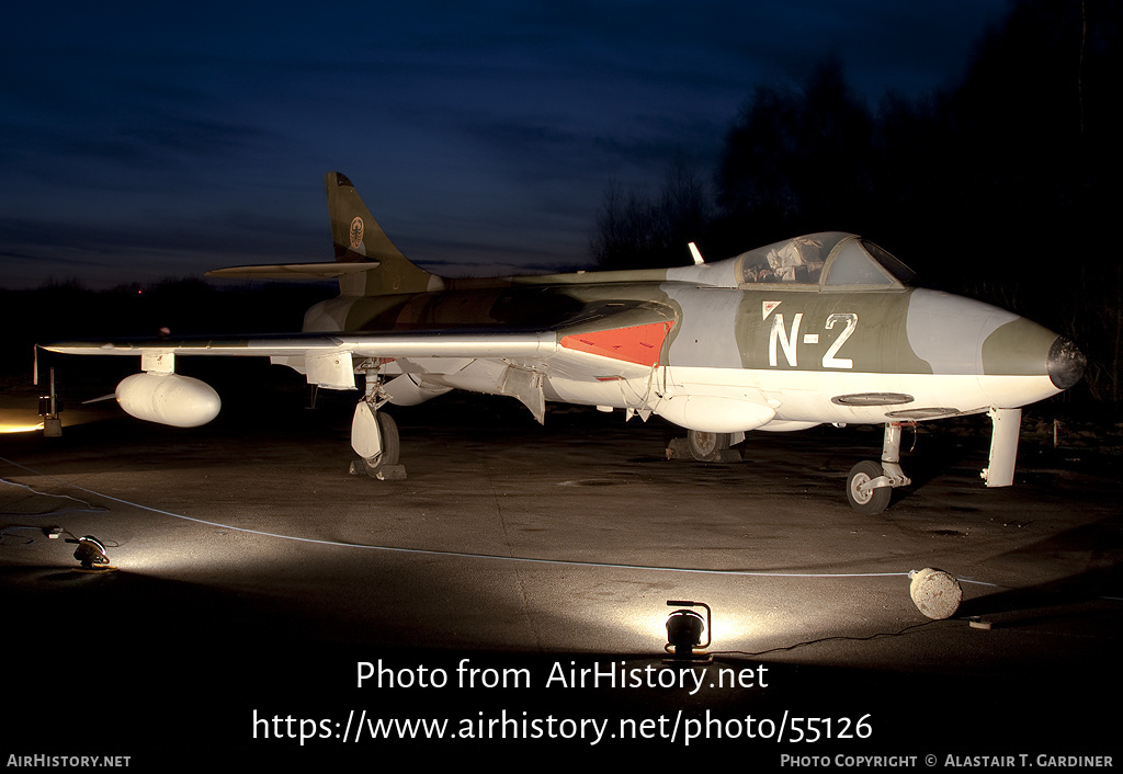 Aircraft Photo of N-2 | Hawker Hunter FGA78 | Netherlands - Air Force | AirHistory.net #55126