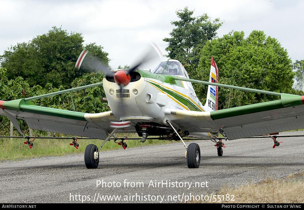 Aircraft Photo of HC-BRN | Cessna T188C Ag Husky | Megsareal | AirHistory.net #55182