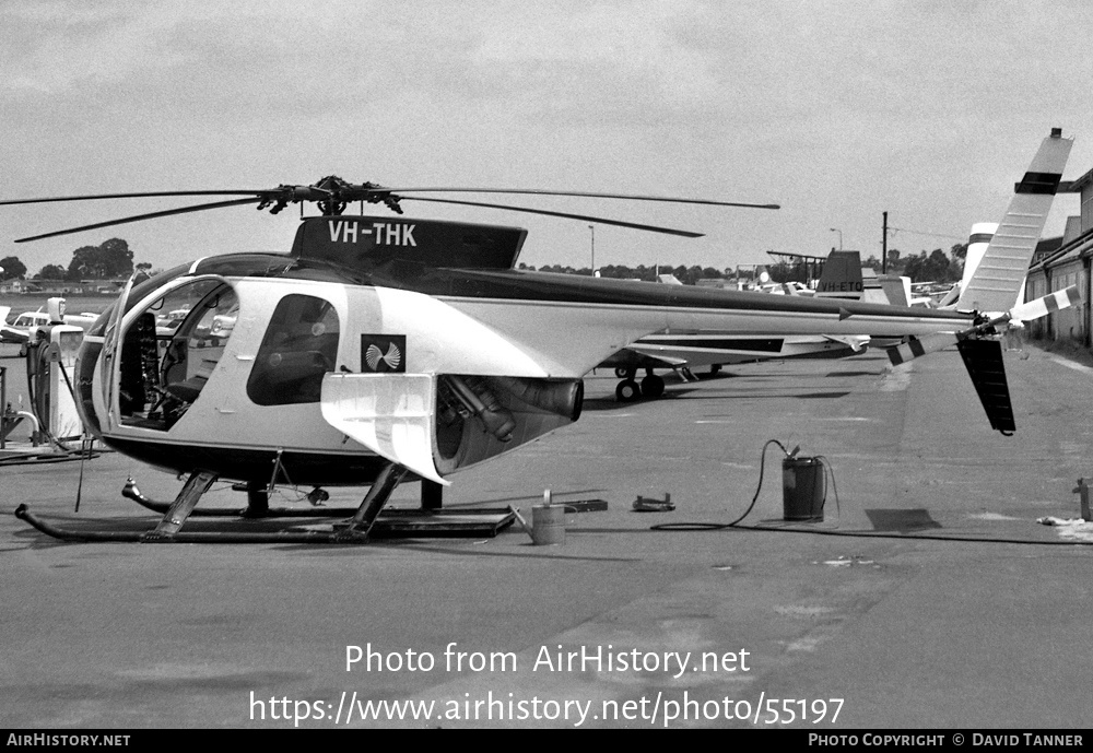 Aircraft Photo of VH-THK | Hughes 500C (369HS) | AirHistory.net #55197
