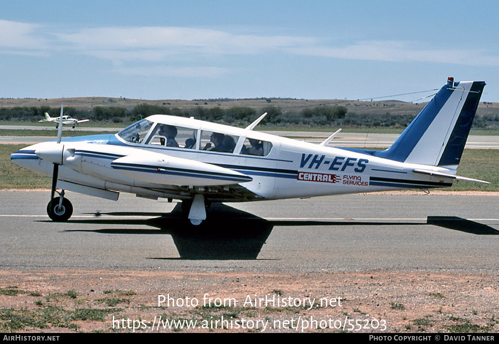 Aircraft Photo of VH-EFS | Piper PA-30-160 Twin Comanche B | Central Flying Services | AirHistory.net #55203