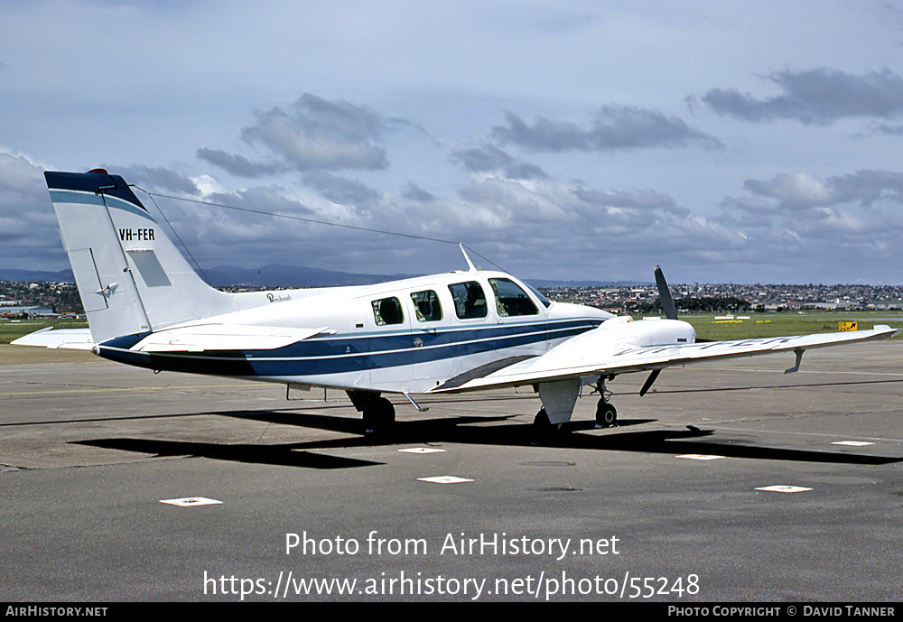 Aircraft Photo of VH-FER | Beech 58 Baron | AirHistory.net #55248