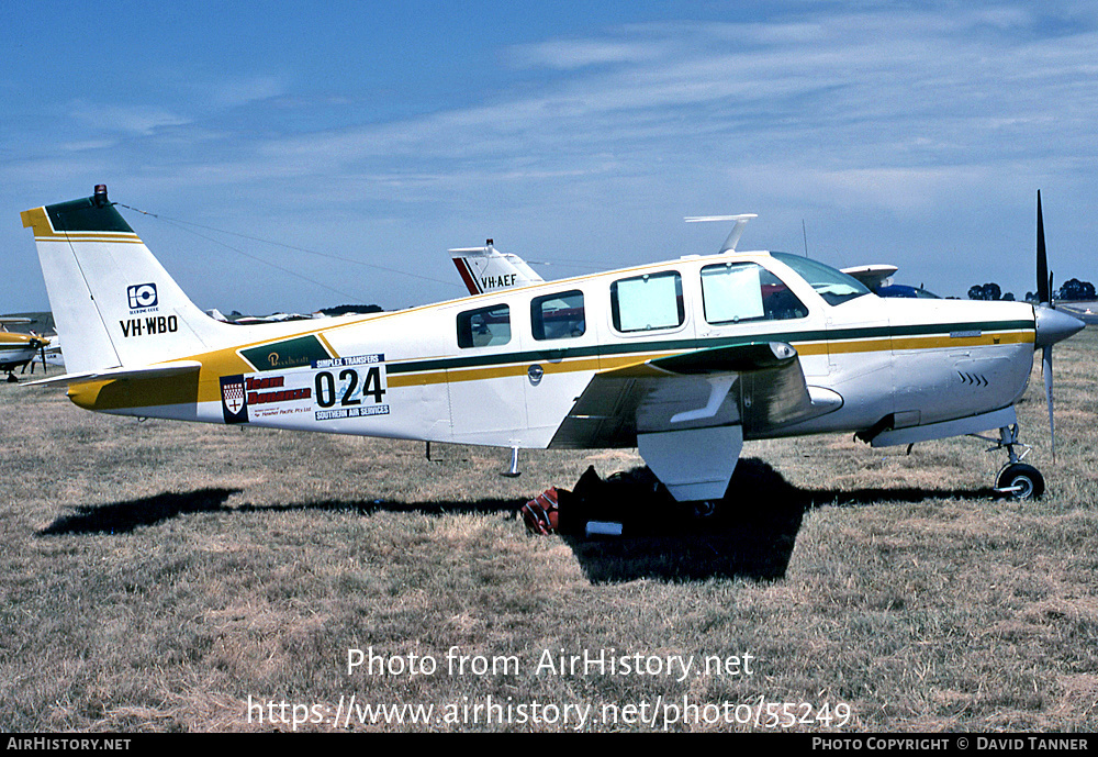 Aircraft Photo of VH-WBO | Beech A36 Bonanza 36 | AirHistory.net #55249