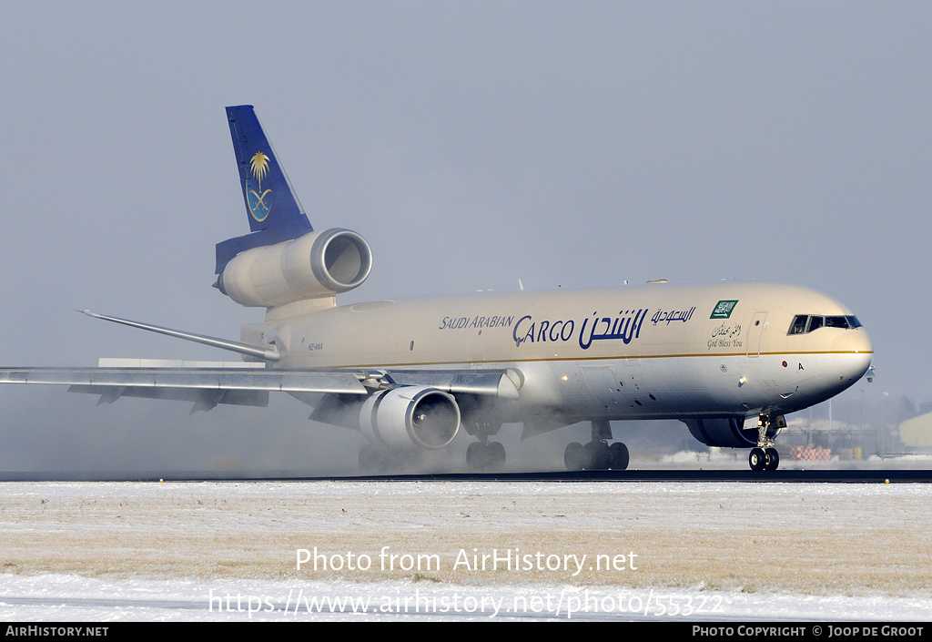 Aircraft Photo of HZ-ANA | McDonnell Douglas MD-11F | Saudi Arabian Airlines Cargo | AirHistory.net #55322