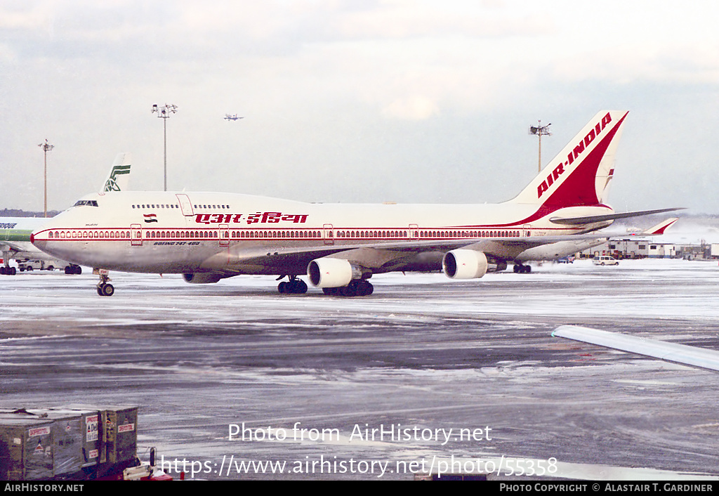 Aircraft Photo of VT-ESP | Boeing 747-437 | Air India | AirHistory.net #55358
