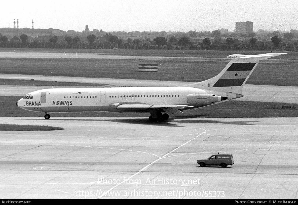 Aircraft Photo of 9G-ABO | Vickers VC10 Srs1102 | Ghana Airways | AirHistory.net #55373