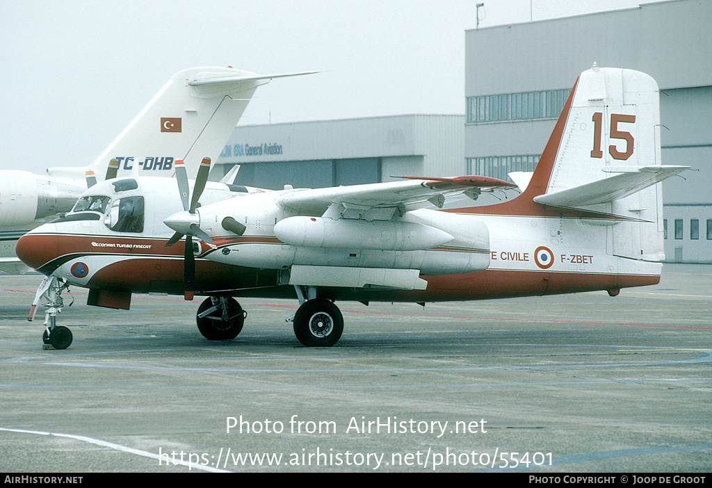 Aircraft Photo of F-ZBET | Conair S-2T Turbo Firecat | Sécurité Civile | AirHistory.net #55401