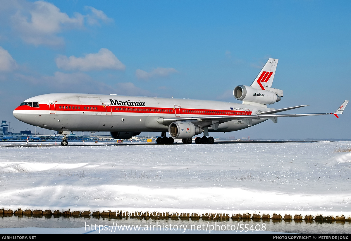 Aircraft Photo of PH-MCS | McDonnell Douglas MD-11CF | Martinair | AirHistory.net #55408