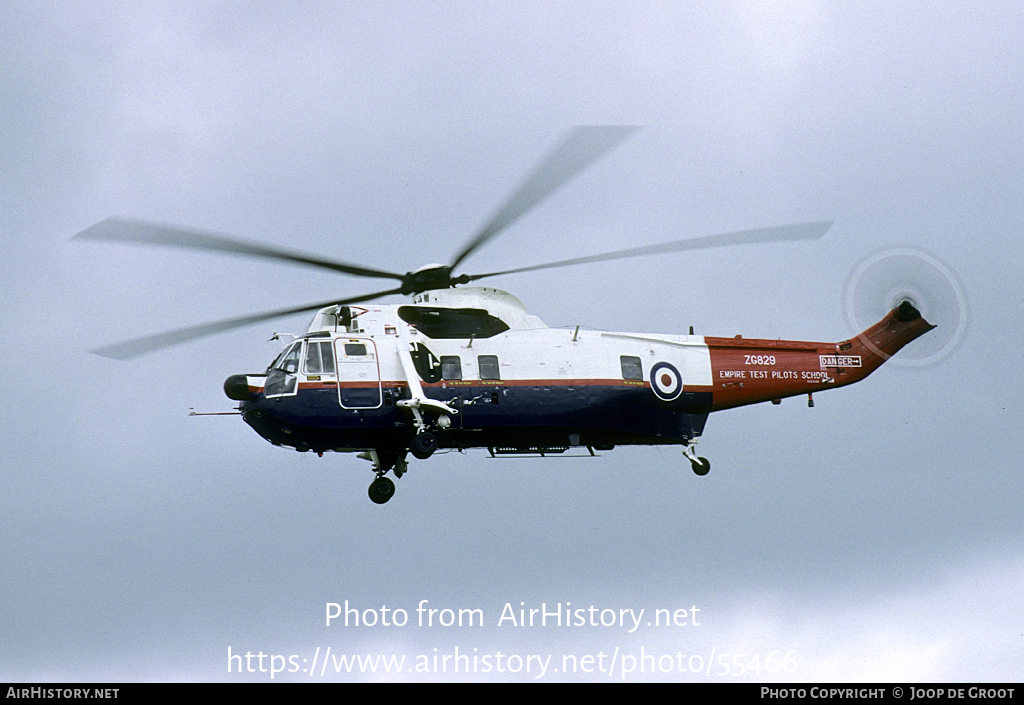 Aircraft Photo of ZG829 | Westland WS-61 Sea King Mk41 | UK - Air Force | AirHistory.net #55466