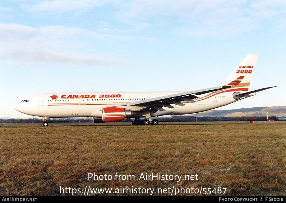 Aircraft Photo of C-GGWD | Airbus A330-202 | Canada 3000 | AirHistory.net #55487