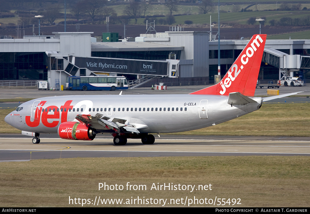 Aircraft Photo of G-CELA | Boeing 737-377(QC) | Jet2 | AirHistory.net #55492