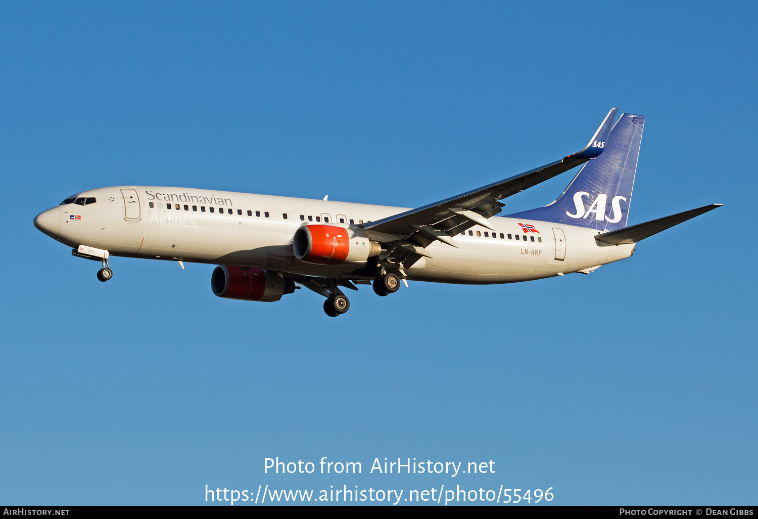 Aircraft Photo of LN-RRF | Boeing 737-85P | Scandinavian Airlines - SAS | AirHistory.net #55496