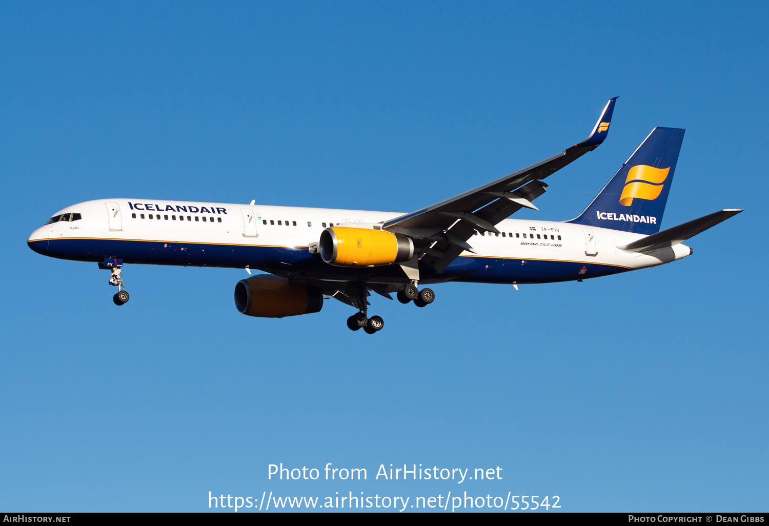 Aircraft Photo of TF-FIV | Boeing 757-208 | Icelandair | AirHistory.net #55542