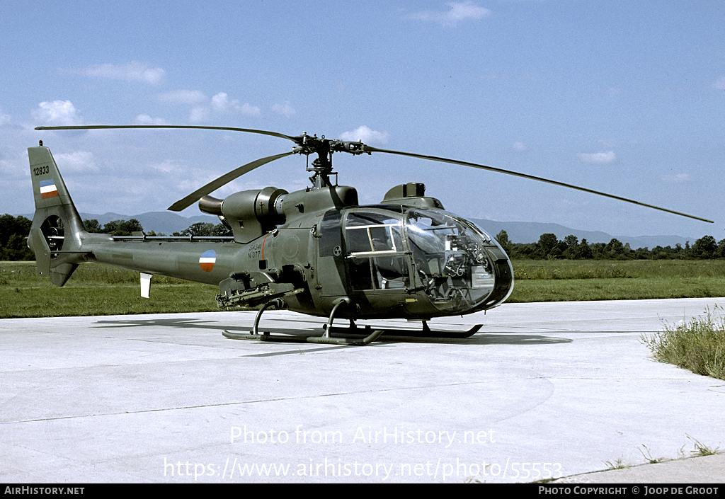 Aircraft Photo of 12833 | Aerospatiale SA-341H Partizan | Serbia and Montenegro - Air Force | AirHistory.net #55553