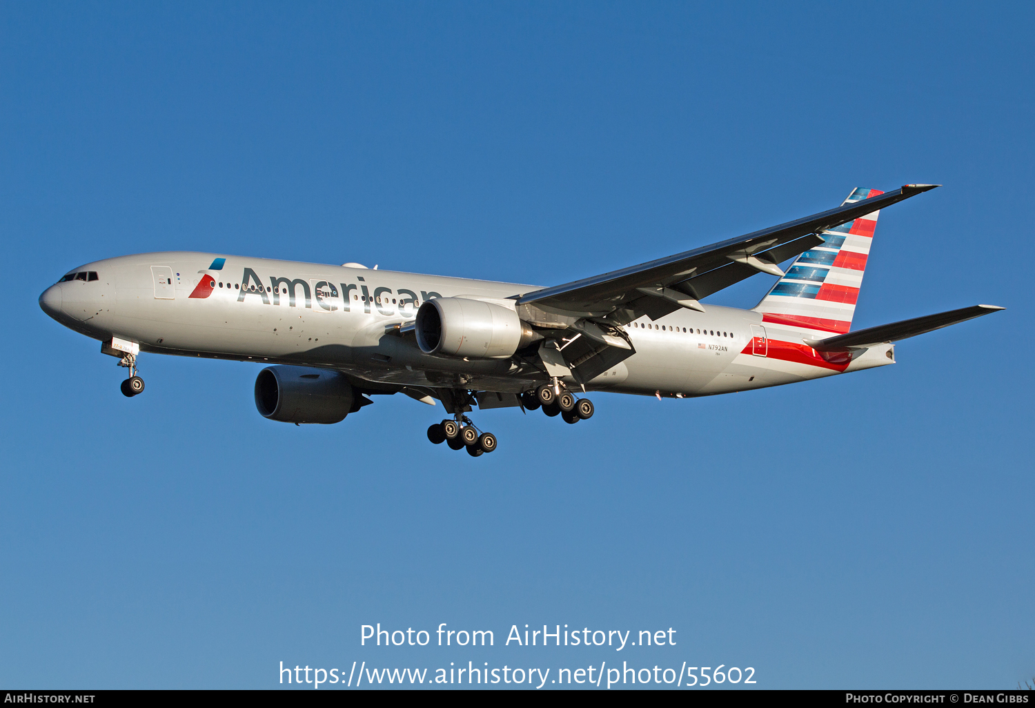 Aircraft Photo of N792AN | Boeing 777-223/ER | American Airlines | AirHistory.net #55602