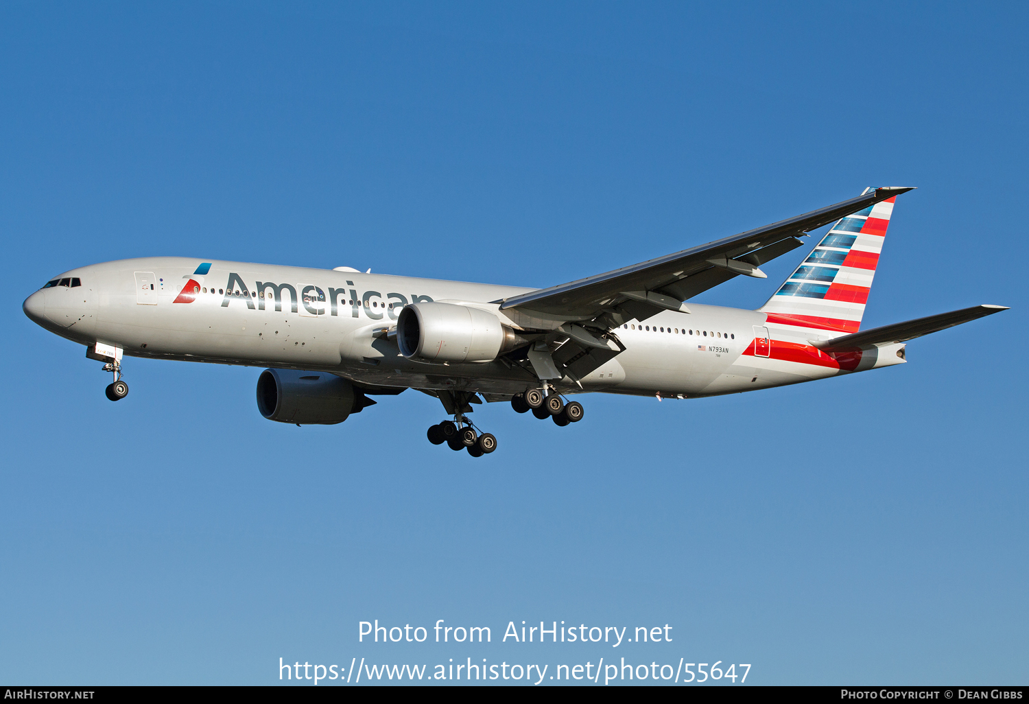 Aircraft Photo of N793AN | Boeing 777-223/ER | American Airlines | AirHistory.net #55647